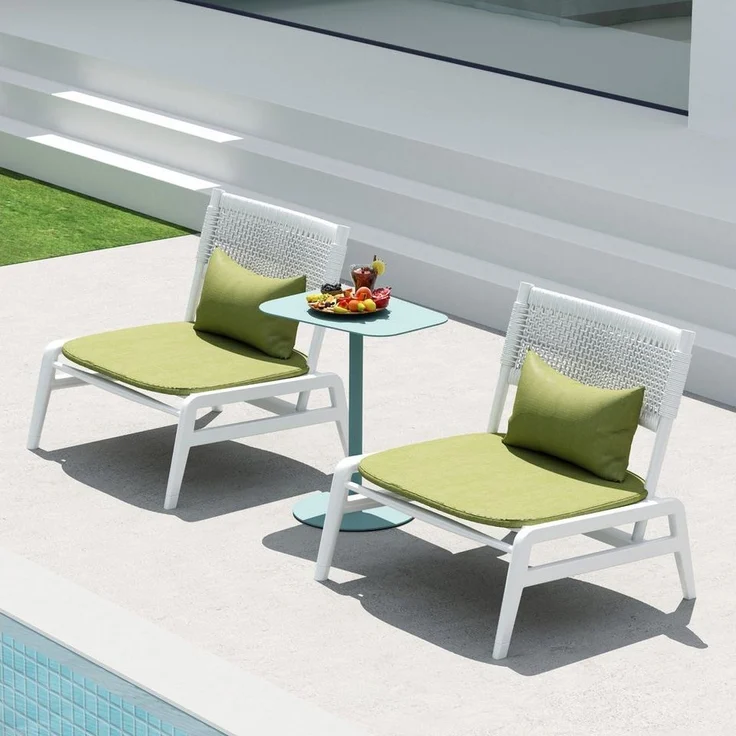 FLEXISPOT Ablagetisch Beistelltisch aus Stahl – Stabil & Farbvielfalt, Gartentisch (für Wohnzimmer, Bett, Balkon oder Garten, – Als Sofatisch, Nachttisch oder Outdoor-Tisch), für drinnen & draußen, einfache Montage, Tragkraft 20 kg – Bild 3