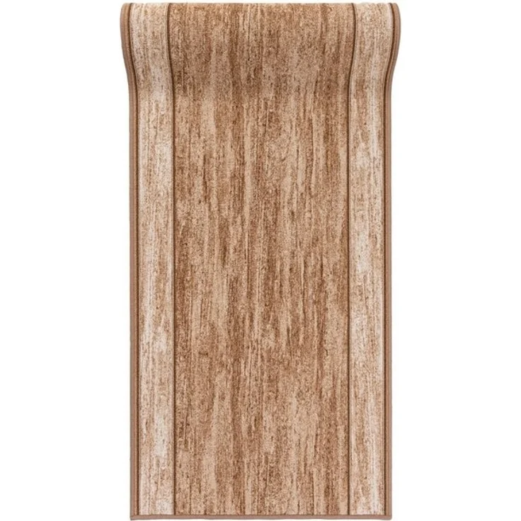 Mazovia Läufer Läufer Teppichläufer Brücke - Vorzimmer Küche - Beige, 67 x 100 cm, Kurzflor, Rutschfest, Meterware, Verschiedene Größen – Bild 4