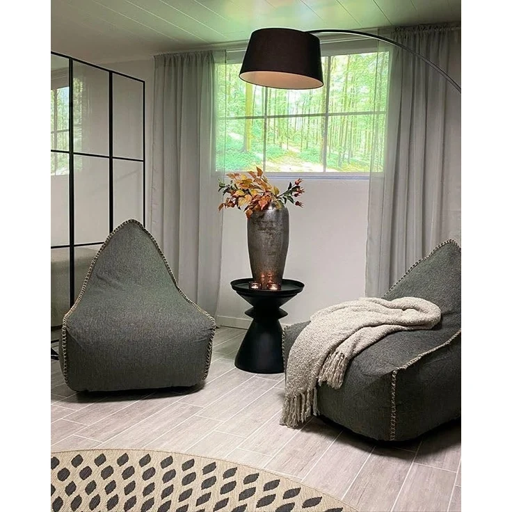 Dekovase LORCA Keramik 48 cm Dunkelgrau – Bild 6