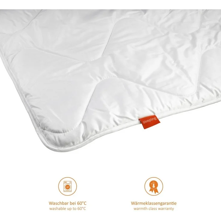 sleepling Microfaserbettdecke ultrawarme Winterdecke, Füllung: Polyester, besonders warme Decke mit viel Füllmaterial – Bild 2