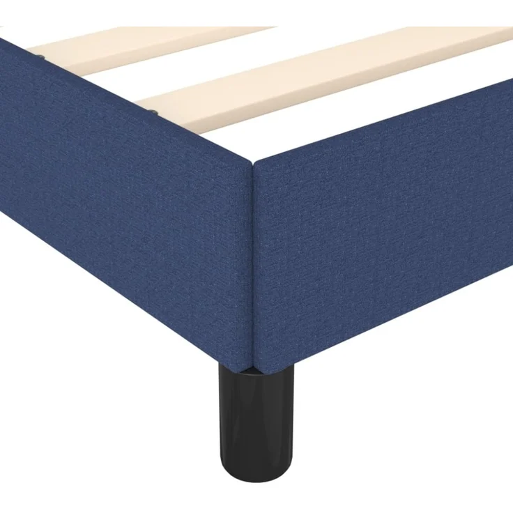 vidaXL Polsterbett, Stoff, 33,5 cm, Blau, 120x190 cm – Bild 3