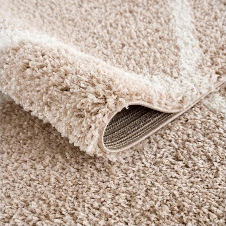 Sanat Hochflor-Teppich Madrid, rechteckig, Höhe: 30 mm, Wohnzimmer, Langflor, Shaggy Teppich – Bild 3