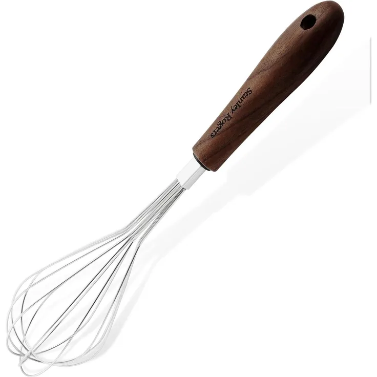 Stanley Rogers Black Walnut Schneebesen, 31cm, Walnussholz