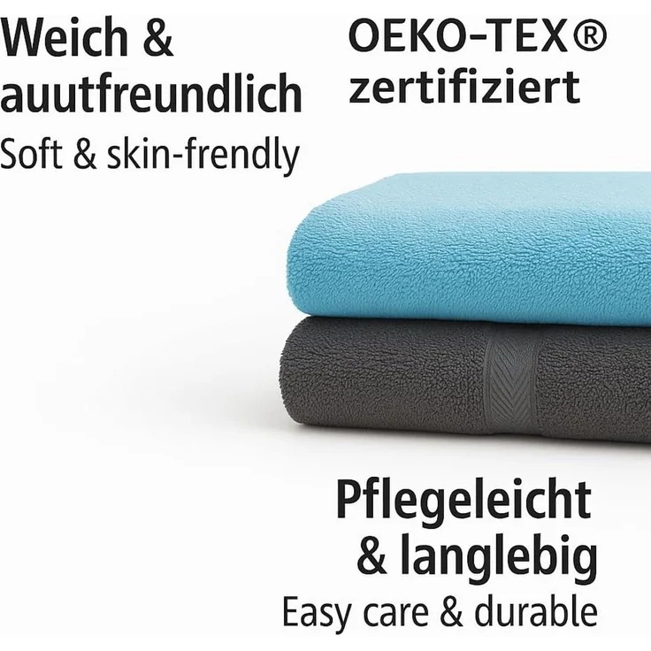 Betz Handtücher Premium Handtuch-Set 10-teilig, (Set, 10-St), Duschtücher, Handtücher, Gästetücher & Waschhandschuhe – Bild 6