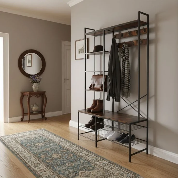 Relaxdays Garderobe Industrial Design – Bild 3