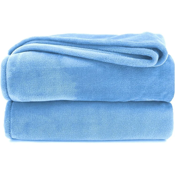 Wohndecke Premium Super Soft Flanell Kuscheldecke Sofadecke, heimtexland, super weich und flauschig, Allergiker geeignet, atmungsaktiv – Bild 1