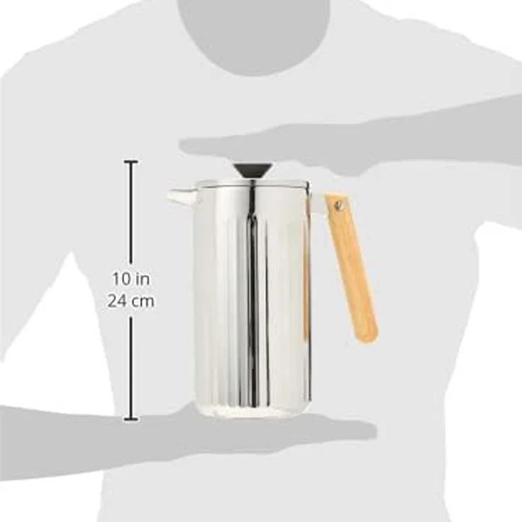 Bodum Duoro Kaffeebereiter French Press doppelwandig 8 Tassen 1 Liter – Bild 4