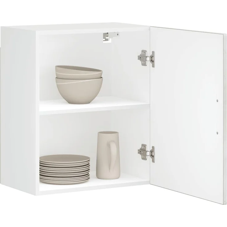 vidaXL Küchen-Hängeschränke 2 Stk. Porto Betongrau Holzwerkstoff 854046 – Bild 1