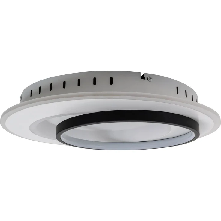 näve LED Deckenleuchte Malea, CCT - über Fernbedienung, Dimmfunktion, Memoryfunktion, Nachtlichtfunktion, dimmbar über Fernbedienung, mehrere Helligkeitsstufen, LED wechselbar, warmweiß - kaltweiß, dimmbar per Fernbedienung, CCT, Memory, Nachtlicht, D:... – Bild 2