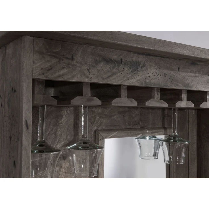 Bar Mango 75x35x170 grau lackiert RAILWAY #241 – Bild 3