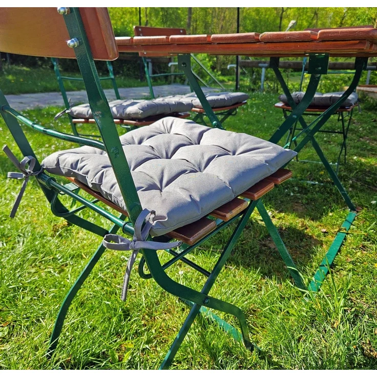 JACK Stuhlkissen JACK Outdoor 38x38cm Sitzkissen Lounge Kissen Sitzkissen Wasserfest, mit Lotus Effekt, robust, strapazierfähig, für Innen & Außen – Bild 3