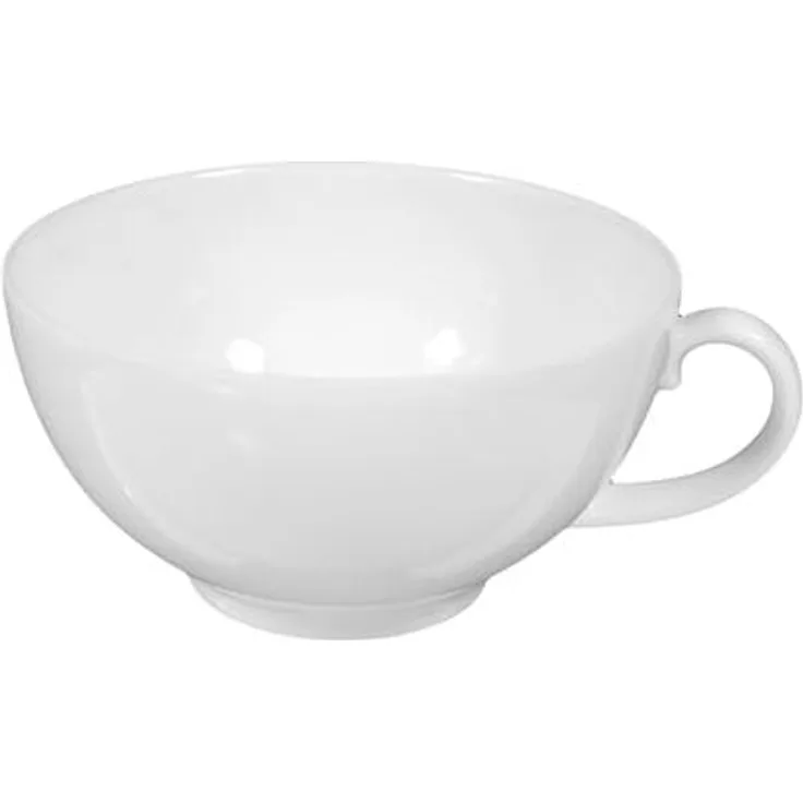 Tee-Obertasse 0,20 l Rondo/Liane Weiss Seltmann Weiden Teetasse - MikrowelleBackofen geeignet, Spülmaschinenfest