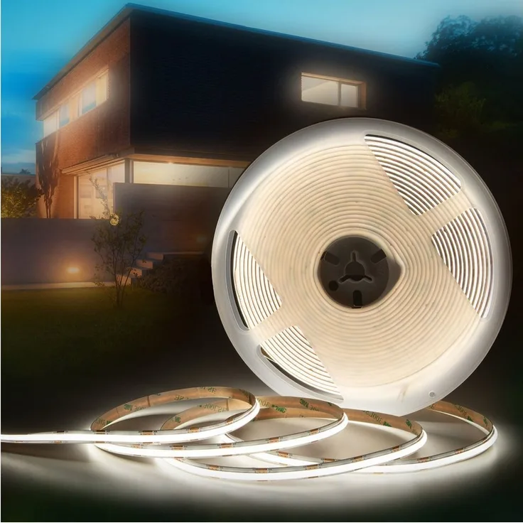 Hexim LED Stripe COB – RGB/W CCT oder Kalt-, Neutral-, Warmweiß (Neutralweiß 10M), COB – RGB/W CCT oder Kalt-, Neutral-, Warmweiß (Neutralweiß 10M)