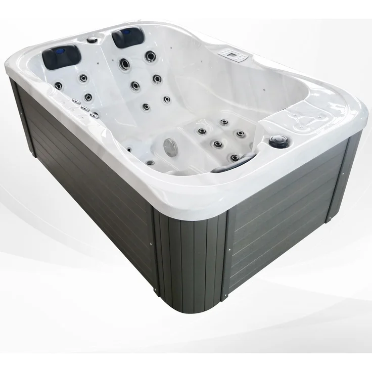 Outdoor Whirlpool Spa TINO Weiß 195x127 cm ohne Zubehör – Bild 3