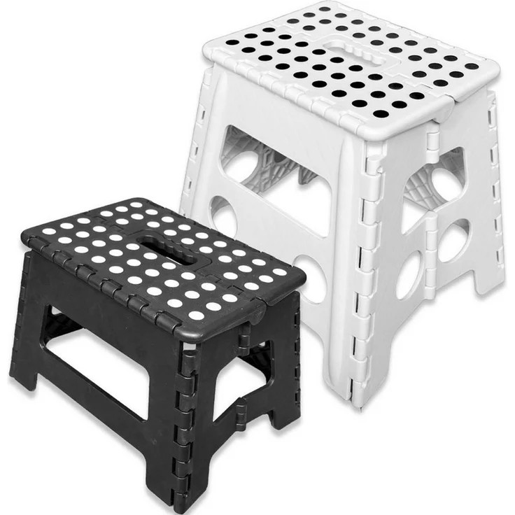 mixed24 Tritthocker Falthocker Hocker Klapphocker klappbar tragbar Tritt – Bild 5