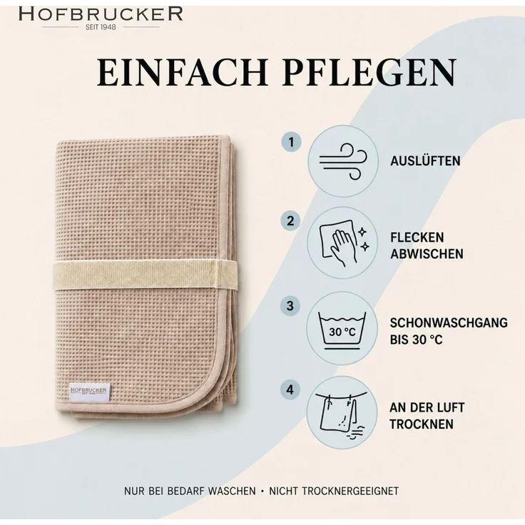 Hofbrucker® Windeltasche mit Wickelunterlage für unterwegs, faltbare Wickelclutch mit Organizer für Windeln & Feuchttücher, Abwischbar, Must Have für die Baby Erstausstattung (Taupe) – Bild 8
