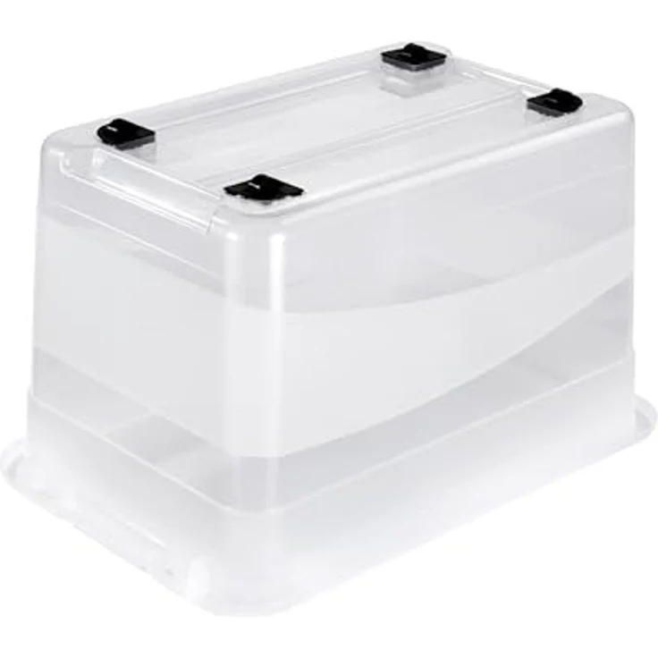 keeeper Organizer konrad (Set, 2 St), Aufbewahrungsbox, 52 L, mit Rollen, Deckel, Schiebeverschluss – Bild 6