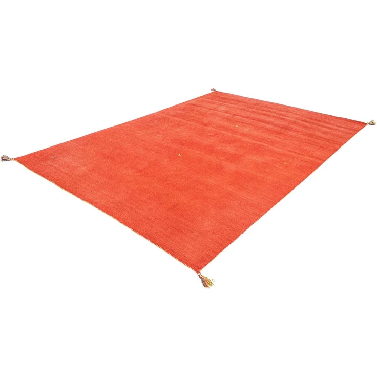 Gabbeh Teppich - Indus »Agra« 300 x 200 cm - rot – Bild 4