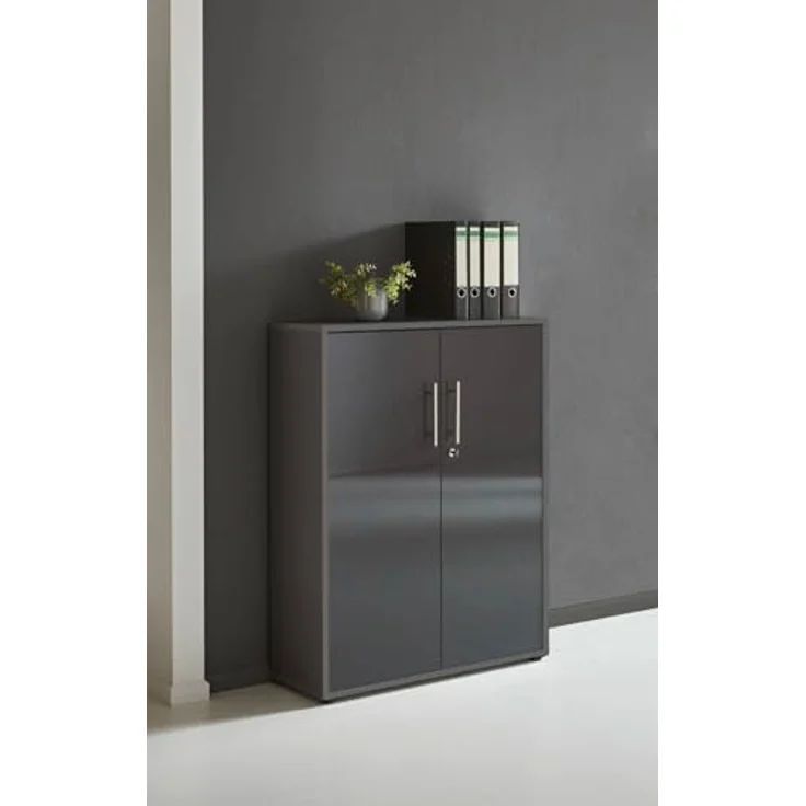 BMG Möbel Aktenschrank Office Edition (ideal für Aktenordner) 3 OH, abschließbar, Hochglanz lackiert oder matt – Bild 3