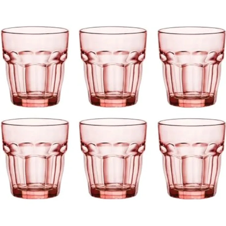 Bormioli Rock Bar Lounge Glas Set 6 orange