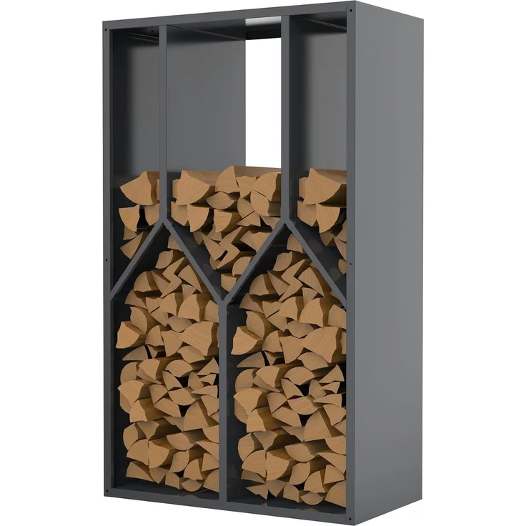 Westmann Castra B | Metall Kaminholzregal innen – Bild 1