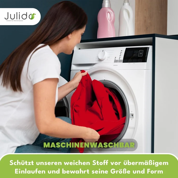 Jersey Spannbettlaken Spannbetttuch 90-100x190-200cm 100% Baumwolle Rot – Bild 6