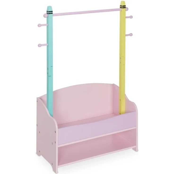 Kinder Kleiderständer mit Ablagen 10037501 – Bild 8