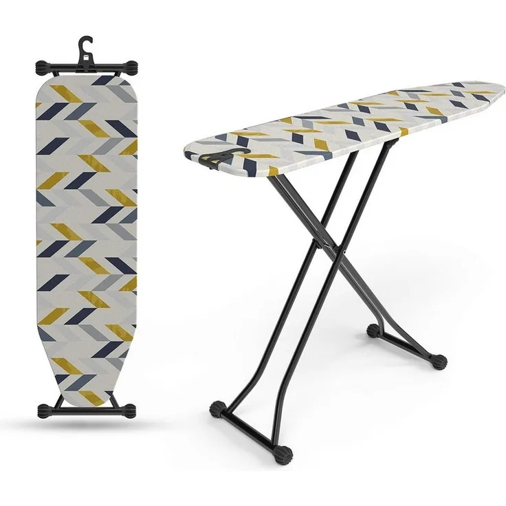 hausleben Bügelbrett Bügeltisch, Bügelpress Ironing Board, Bügelbrett klappbar, Robuste und rutschfeste Beine, höhenverstellbar
