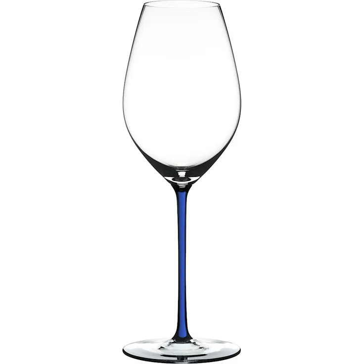 RIEDEL 4900/28D FATTO A MANO Champagner/Weinglas - Stiel DUNKELBLAU