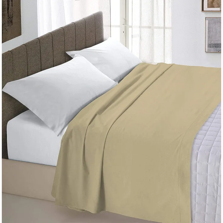 Italian Bed Linen Max Color Oberlaken, Turteltaube, Maxy Doppelte