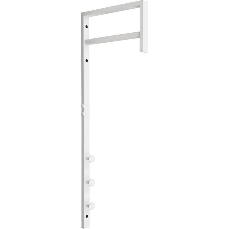 XXXL Garderobenpaneel, Weiß, Metall, 3x82x30 cm, mit Aufhängemöglichkeit
