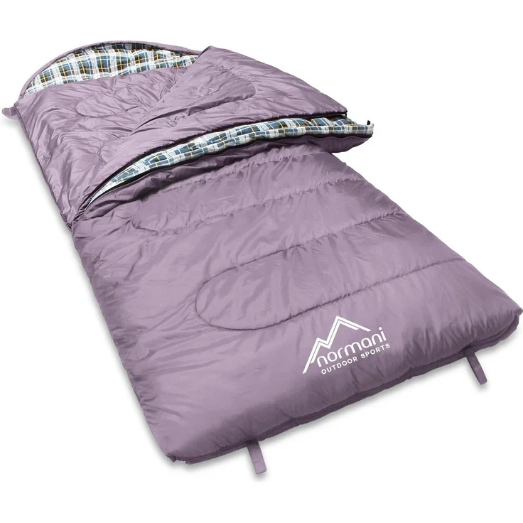 normani Deckenschlafsack Outdoor-Schlafsack Extrem 4-In-1 Antarctica, bis -40°C 500 + 250 g/m² Füllung – Bild 1
