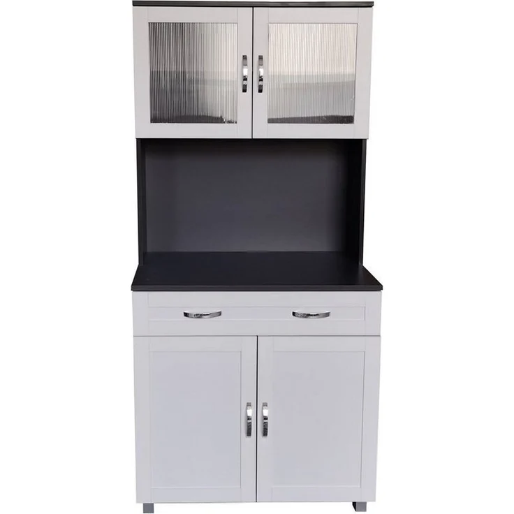 HTI-Line Hochschrank Küchenbuffet Blanca (Stück, 1-St, 1x Schrank Blanca, ohne Dekoration) Küchenschrank Hochschrank – Bild 4