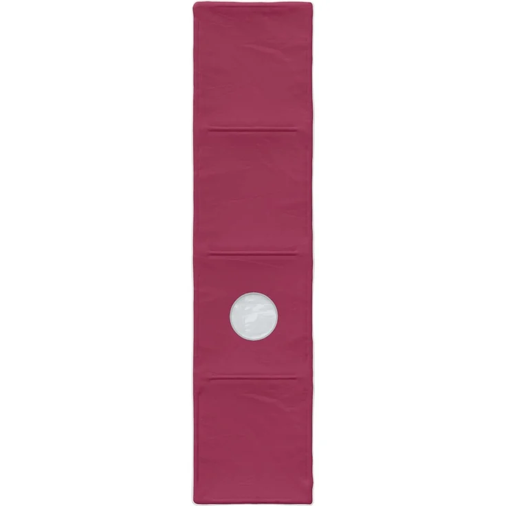 vidaXL Bett mit Tunnel 3 Stk. Artisian Eiche und Rot Holzwerkstoff 3423519 – Bild 6