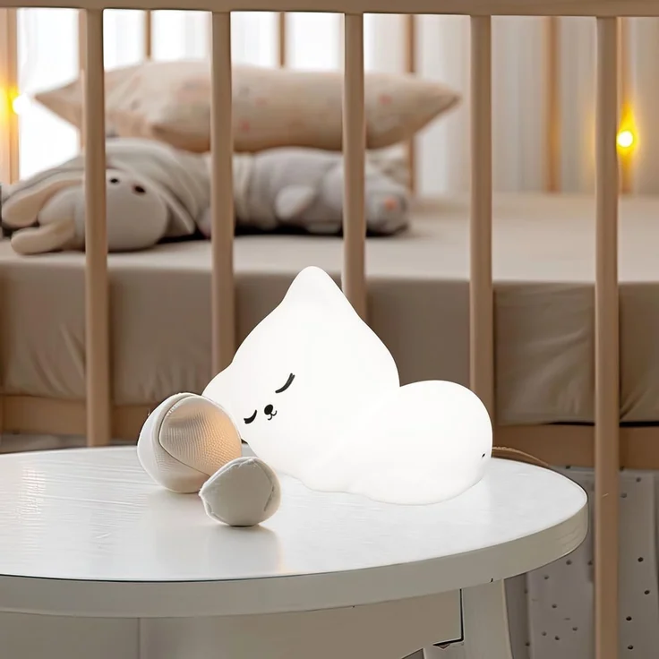 easy! BY FHL LED Tischleuchte Mia - Children Nachtleuchte, Dimmfunktion, Farbwechsel, USB-Ladefunktion, LED fest integriert, Warmweiß, lange Leuchtdauer – Bild 10