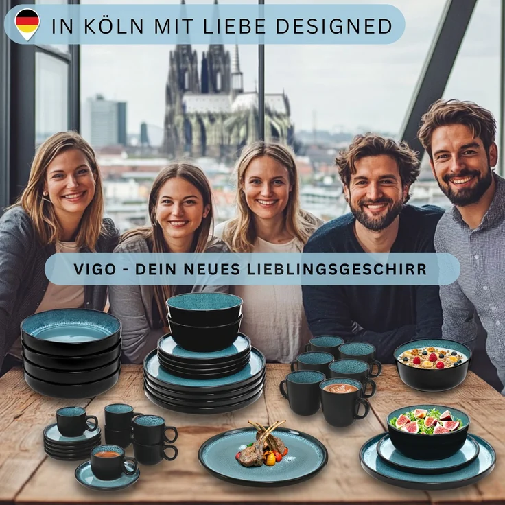 SÄNGER Dessertteller Set Vigo 6 teilig – Bild 6