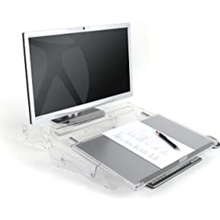 BakkerElkhuizen Dokumentenhalter Flexdesk 640 höhenverstellbar transpa – Bild 7