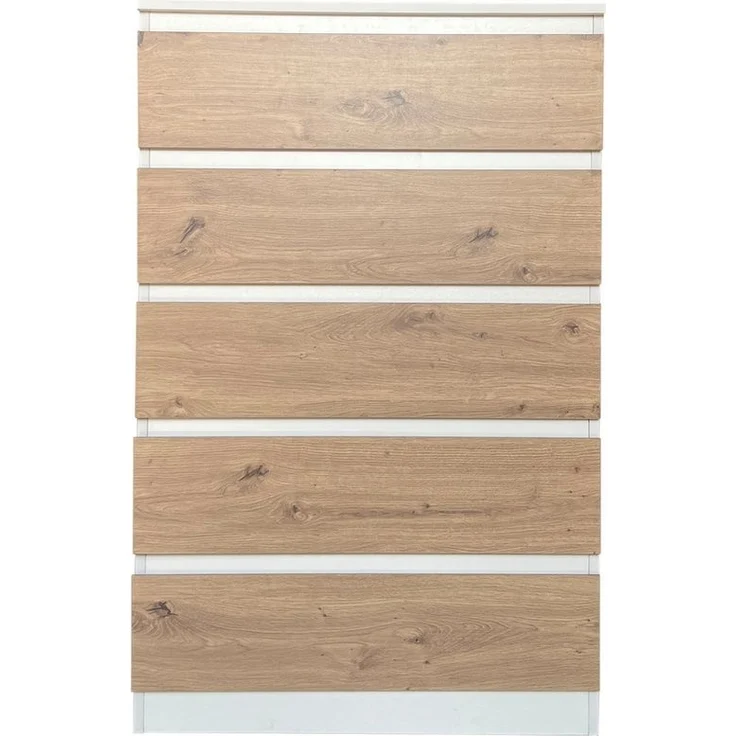 HTI-Living Kommode Kommode Weiß-Artisaneiche (Stück, 1 St, 1 Kommode ohne Dekoration), Sideboard – Bild 3