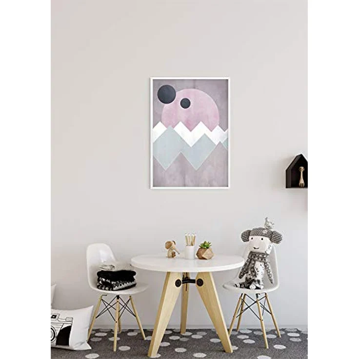 Komar Wandbild Sunrise Gentle, Premium Poster mit fotorealistischen Druck und seidenmatter Oberfläche, ohne Rahmen, 50 x 70 cm – Bild 5