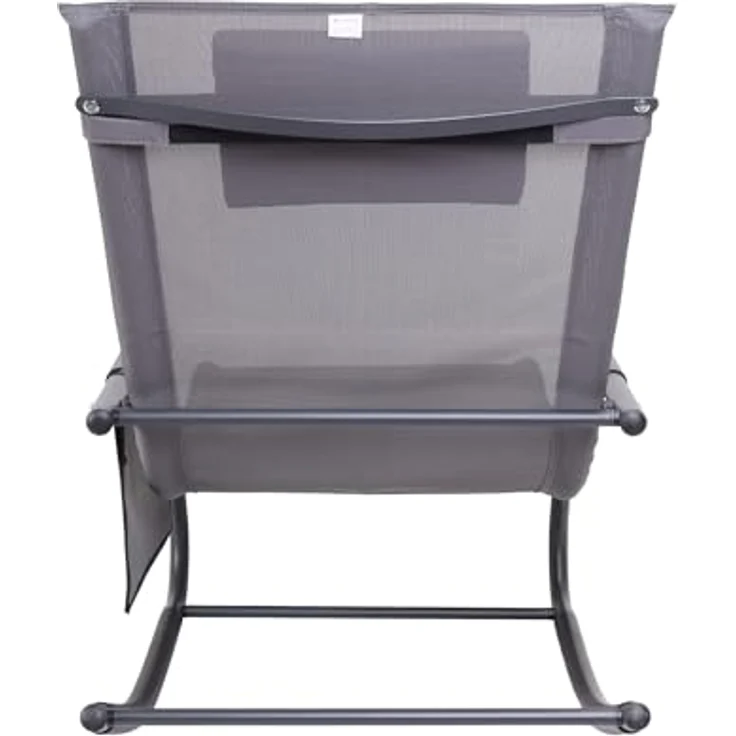 Albatros Premium Gartenliege C-FORM, Schwungliege mit Kopfkissen, wetterfest, ergonomisch, belastbar bis 160 kg, ideal für Garten und Terrasse – Bild 7