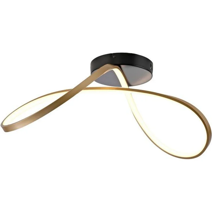 JUST LIGHT Deckenleuchte OKTA, Dimmfunktion, LED fest integriert, Warmweiß, LED, dimmbar, Switchmo – Bild 4