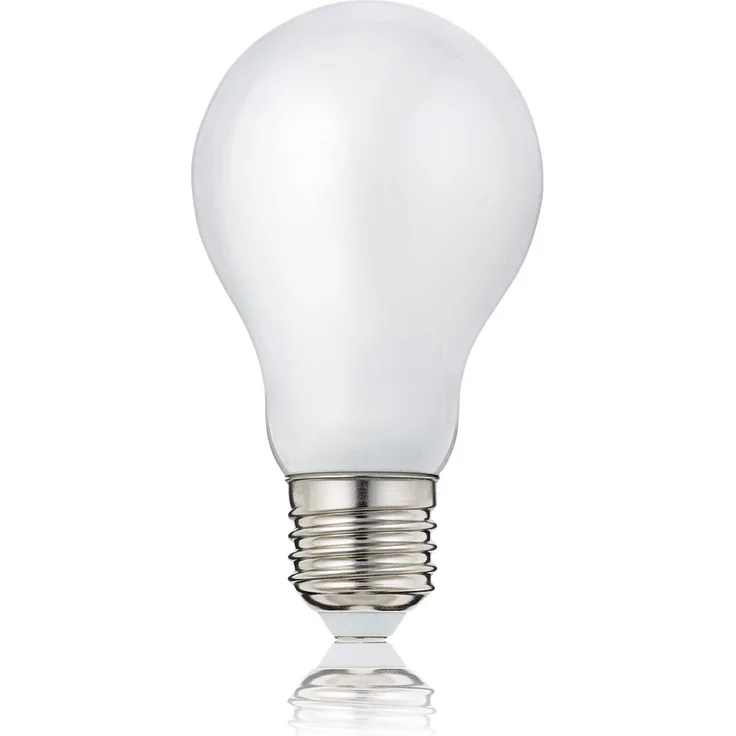 hellum LED Glühbirne E27, 7W warmweiß LED Lampe mit 806 Lumen LED Filament, E27 Vintage Led Leuchtmittel ersetzt 60-Watt Glühbirne, 2700 Kelvin E27 led warmweiss Matt, 206210