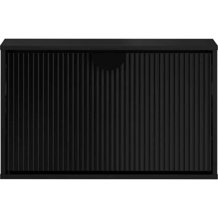 vidaXL Schuhschrank VENRAY 70 x 17 x 43 cm Holzwerkstoff Schwarz 8020055 – Bild 5