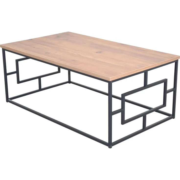 Moderner Couchtisch "Nico" 100x60 cm, Eiche-Dekor
