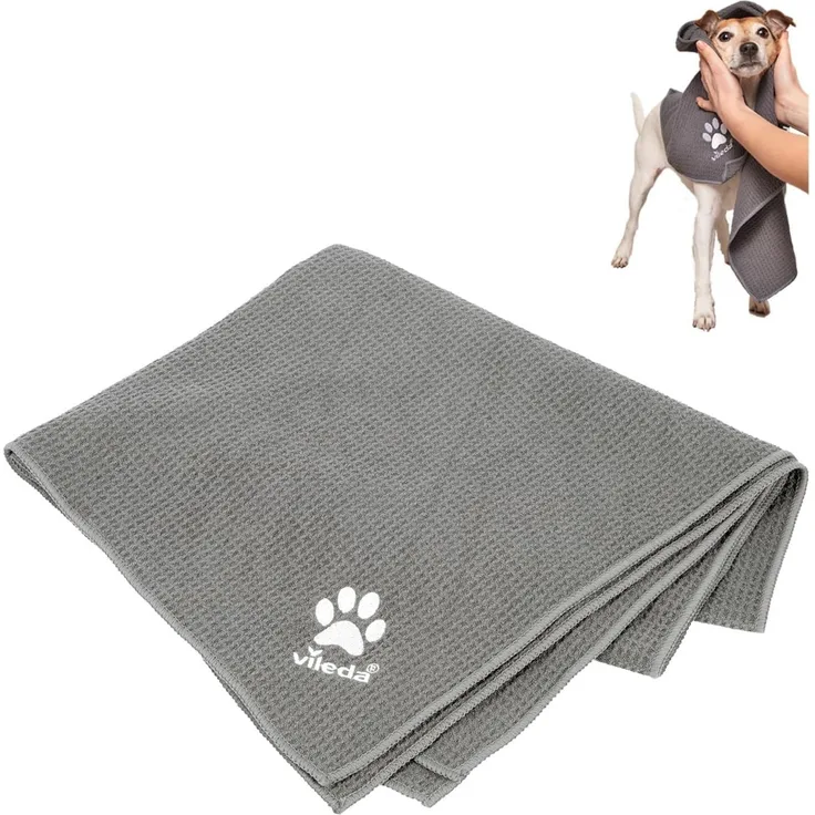 Vileda Microfaser-Handtuch M Pet Pro Haustiere Handtuch