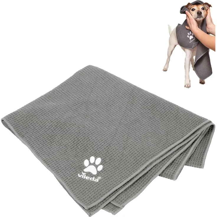 Vileda Microfaser-Handtuch M Pet Pro Haustiere Handtuch – Bild 1