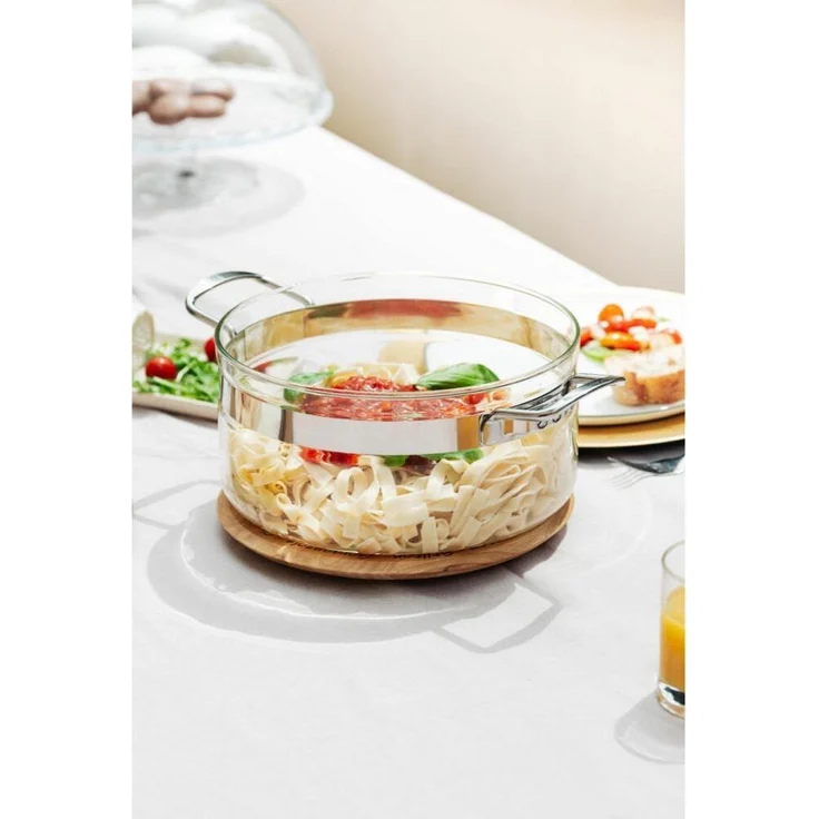 MASTRAD Kochtopf Glas Ø20cm 2,5l mit Glasdeckel – Bild 1