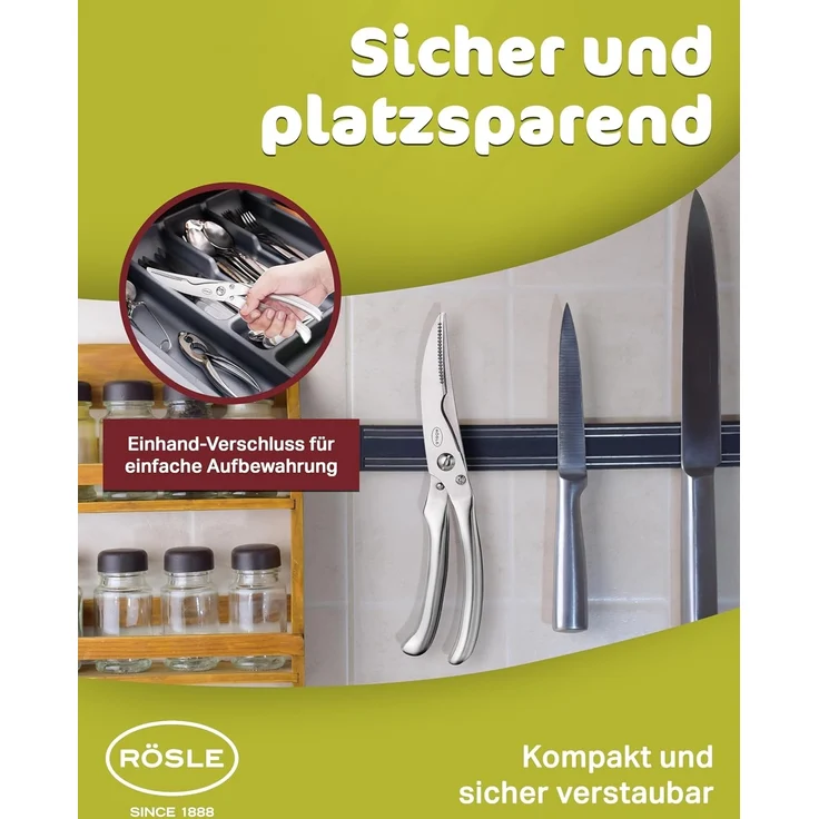 RÖSLE Geflügelschere COZY Geflügelschere 24,5 cm – Bild 5