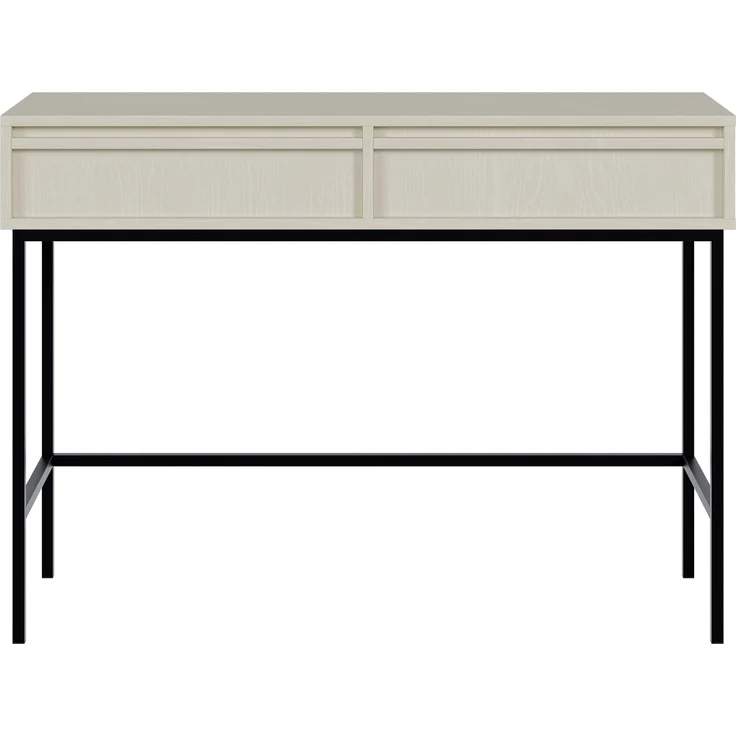 Selsey 'Evo' Schminktisch mit 2 Schubladen, beige, ca. 79 x 110 x 38 cm – Bild 7