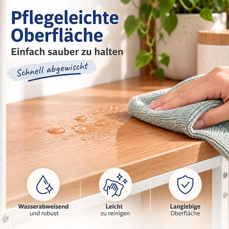 Relaxdays Waschmaschinenschrank 2 Schrankfächer – Bild 8
